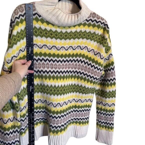 Barbour Women’s Barbour Holkham Knit Wool Blend Turtleneck Sweater Size US 4 - Picture 11 of 13